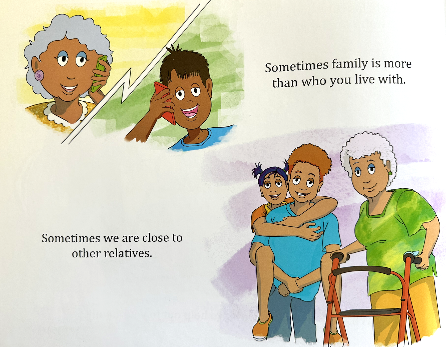 Let's Talk About Families Book