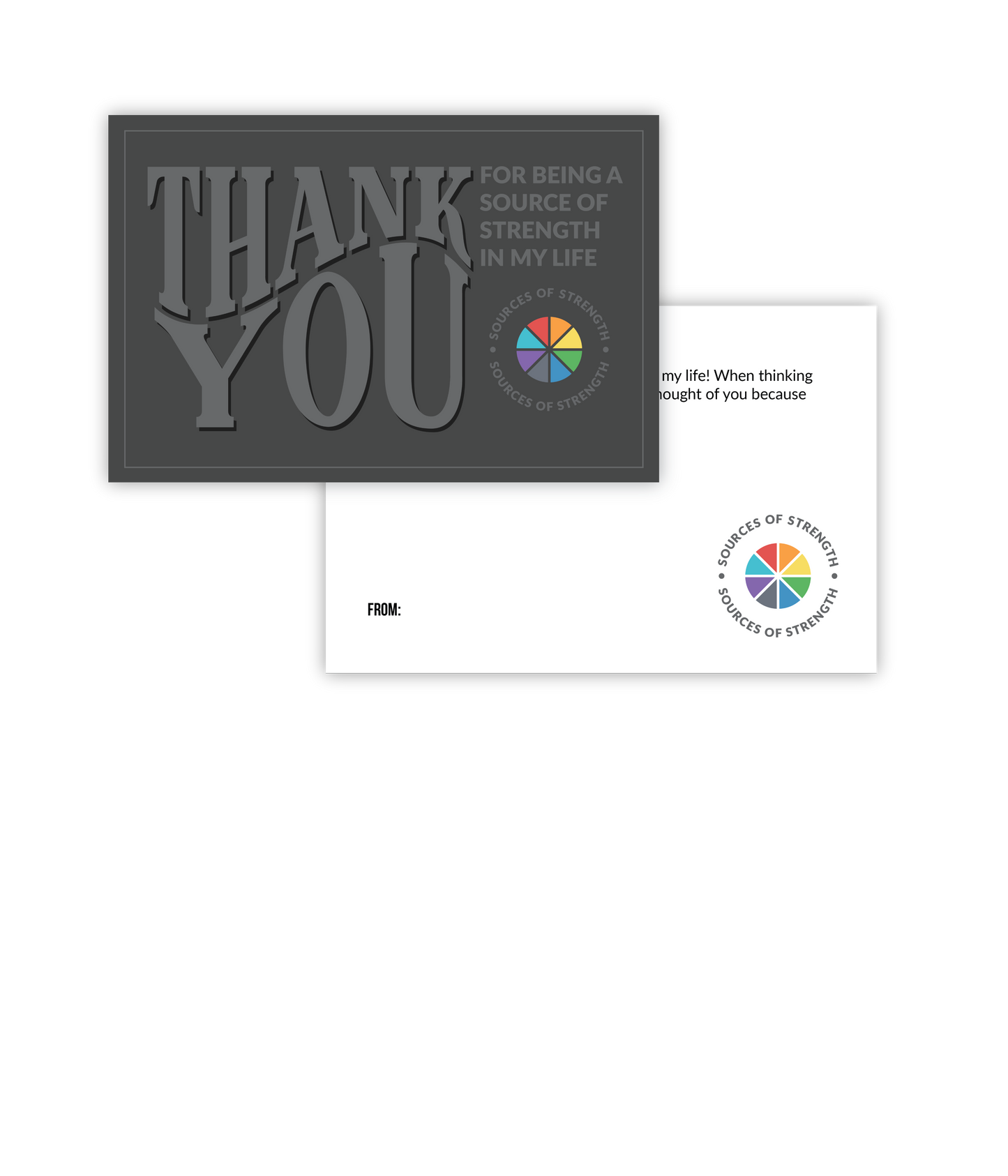 2026-2027 Strengths Thank You Card