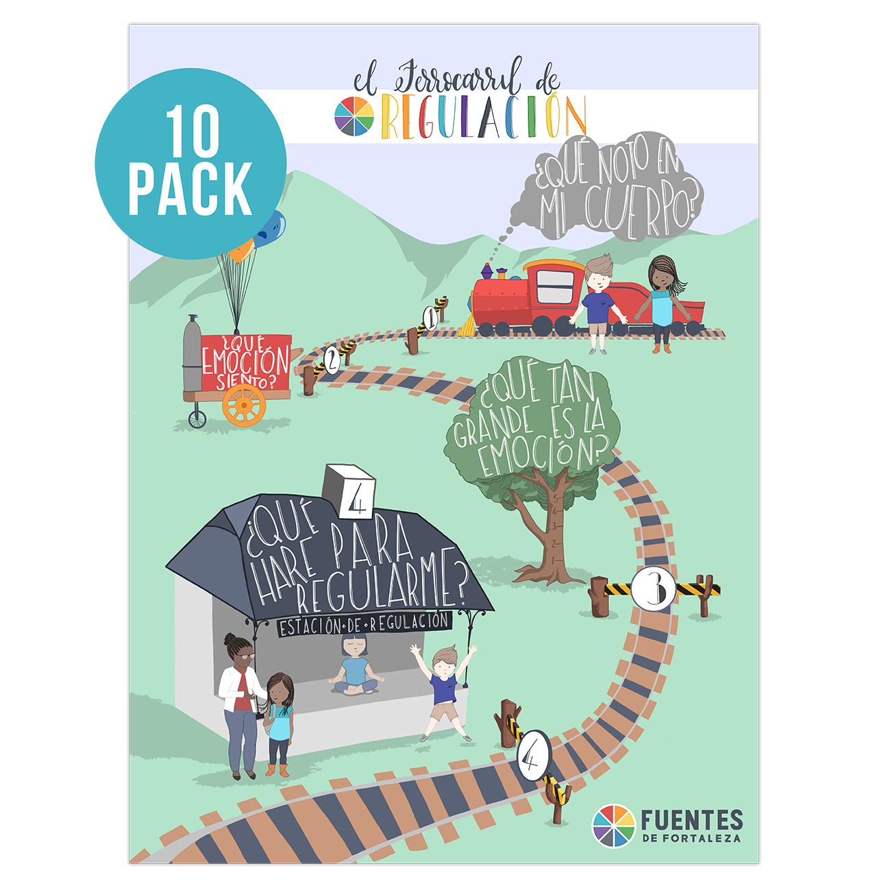 Regulation Railroad Posters - Spanish