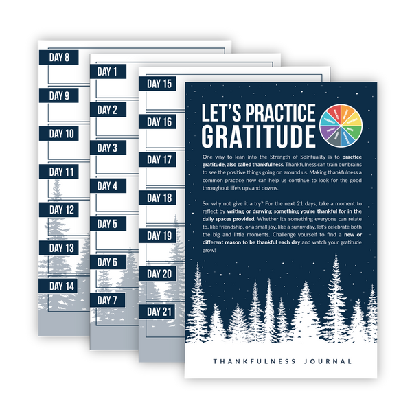 Thankfulness Journal Campaign Cards