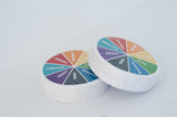 Stickers - 2" Round with Text (waterproof)